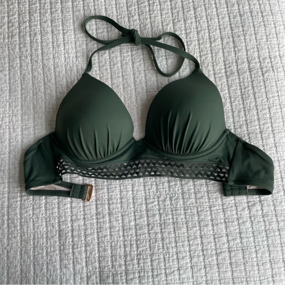 Green Bikini Top